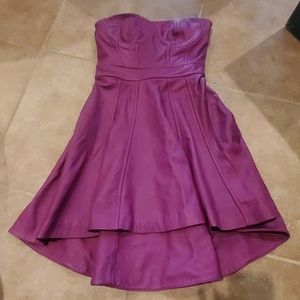 Bebe leather dress